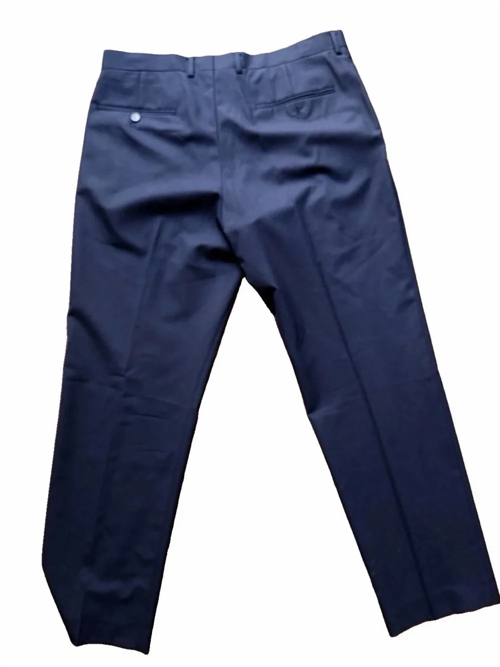 J.Crew Crosby Dress Pants 35x30 Flat Classic Trousers Navy